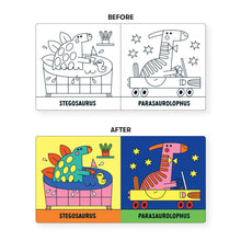 Load image into Gallery viewer, Rub-a-Dub Dinos! Color Magic Bath Book
