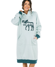 Load image into Gallery viewer, Moose Silhouette Sleep Hoodie LO
