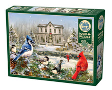 Load image into Gallery viewer, Country House Birds 1000pc puzzle
