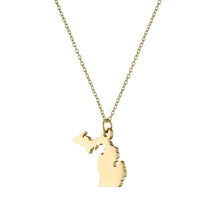 Load image into Gallery viewer, Michigan Necklace - Stainless Steel
