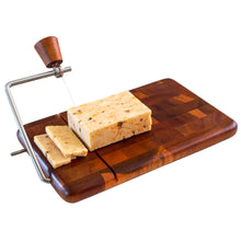 Load image into Gallery viewer, Rock &amp; Branch® Acacia Serving Board with Cheese Slicer
