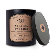Load image into Gallery viewer, Weekend Warrior 2-Wick Scented Candle, Soy Blend Wax, 16.5oz
