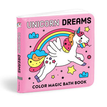 Load image into Gallery viewer, Unicorn Dreams Color Magic Bath Book
