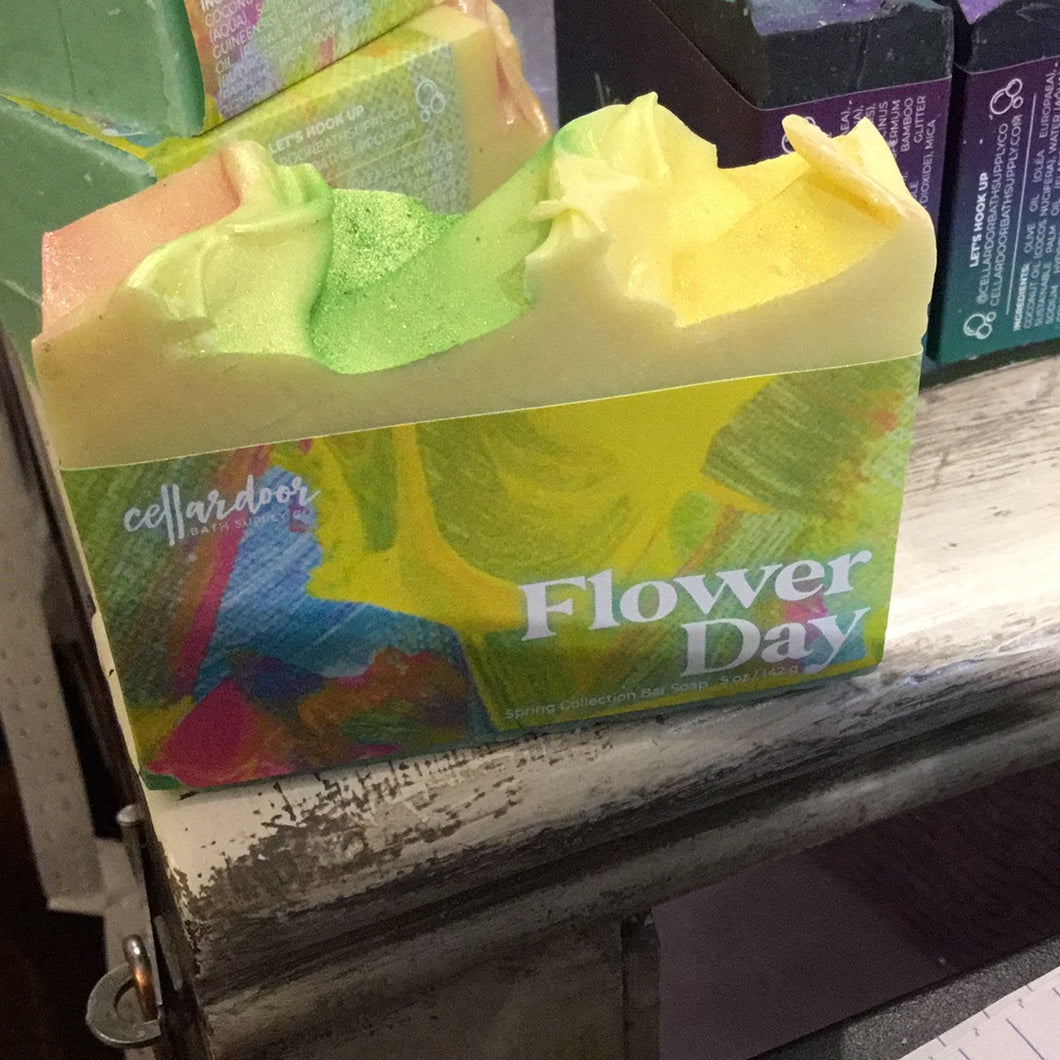 Flower Day Bar Soap Michigan
