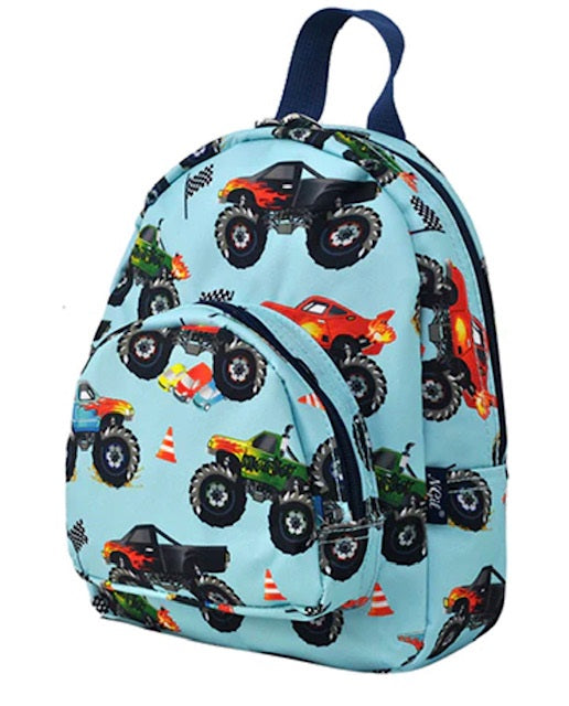 Kids Backpack Monster Truck