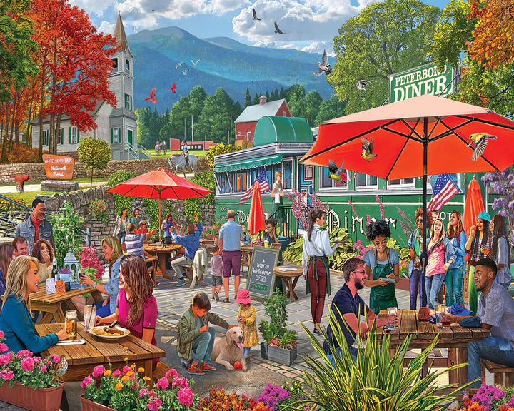 White Mountain Diner 1000 pc Puzzle