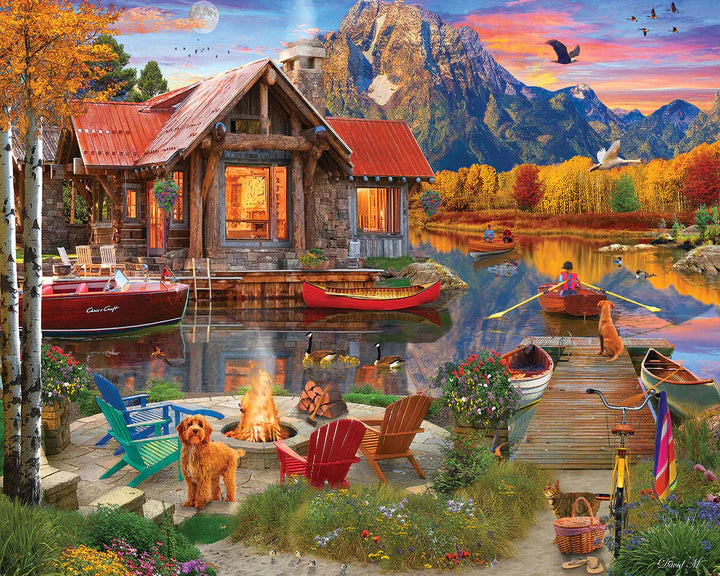 Family Retreat 1000 pc Puzzle