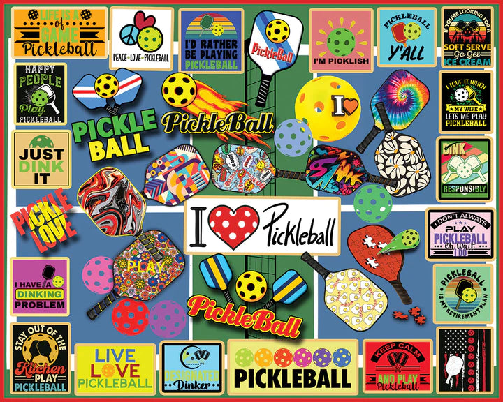 Pickleball 1000 pc Puzzle