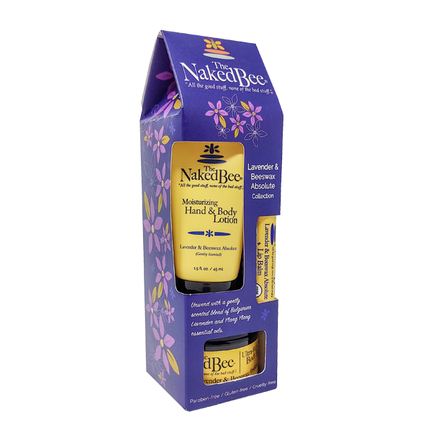Naked Bee Lavender Gift Set