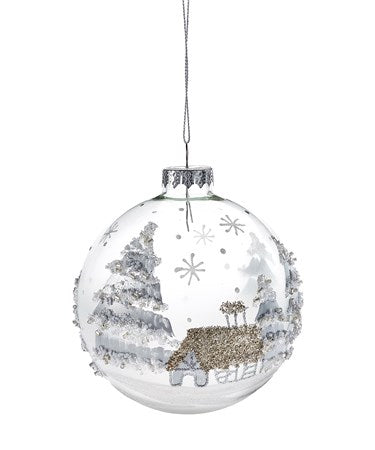 Holiday Glass Ornament