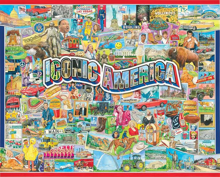 Iconic America 1000 pc Puzzle
