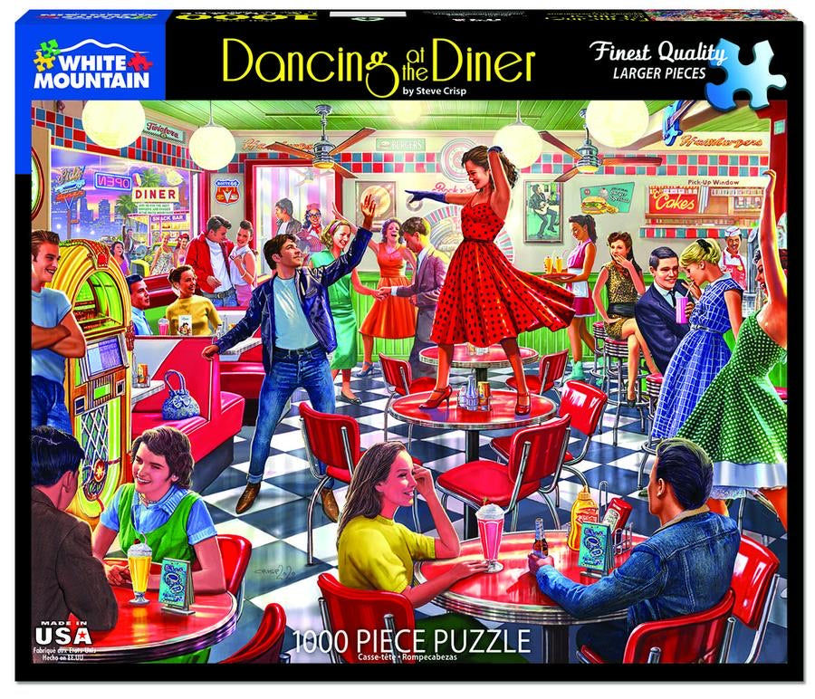 Dancing at the Diner 1000 pc Puzzle