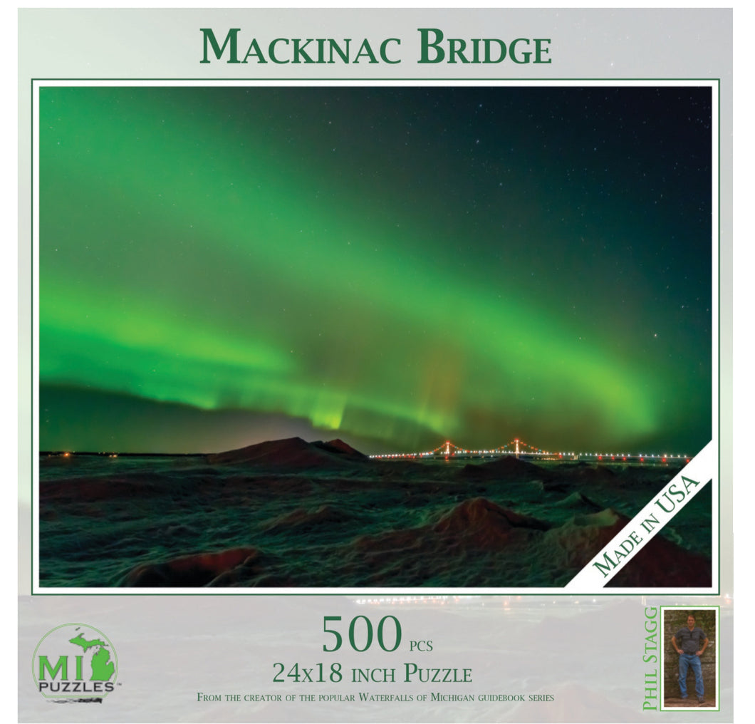 Mackinac Bridge Michigan Puzzle 500 Piece