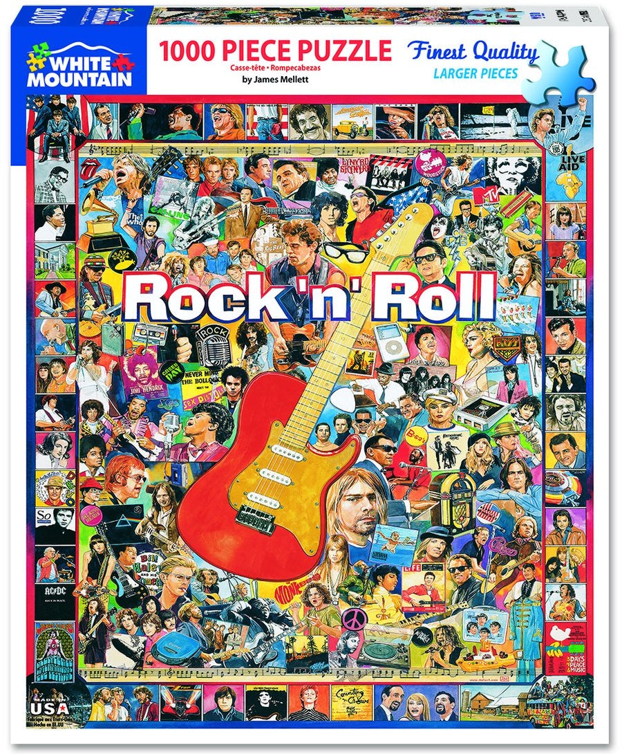 Rock n Roll 1000 pc Puzzle