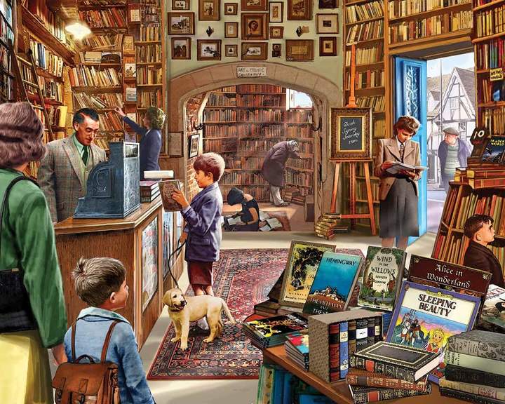 Puzzle Olde Book Store 1000pc