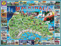 White Mountain Mackinac Island Puzzle 1000 pc
