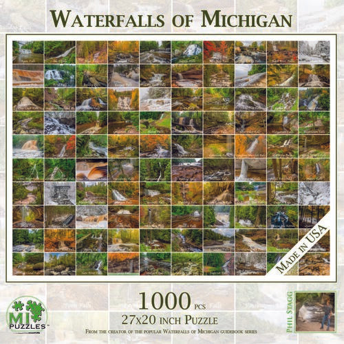 Waterfalls of Michigan Puzzle 1000 Piece