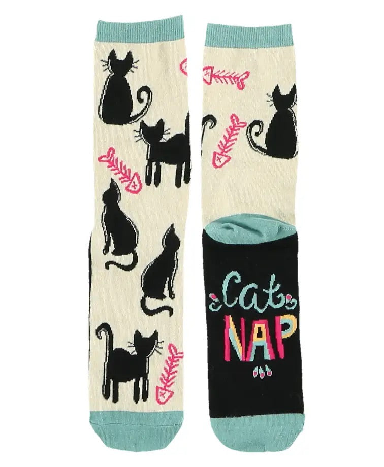 Cat Nap Socks LO