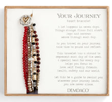 Load image into Gallery viewer, Your Journey Garnet Love Bracelet
