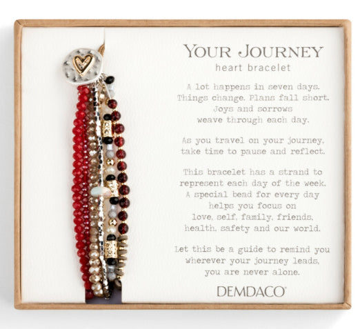 Your Journey Garnet Love Bracelet