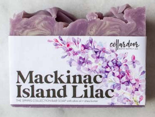 Mackinaw Island Lilac Soap Michigan
