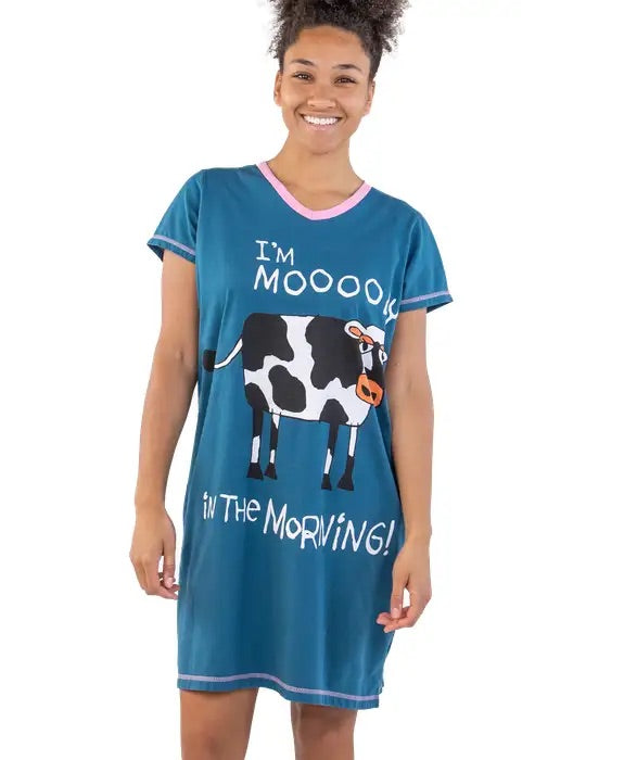 Moody in the Morning Nightshirt LO