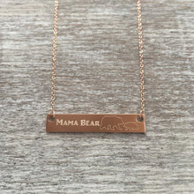 Load image into Gallery viewer, MCJ Mama Bear with Cub Necklace

