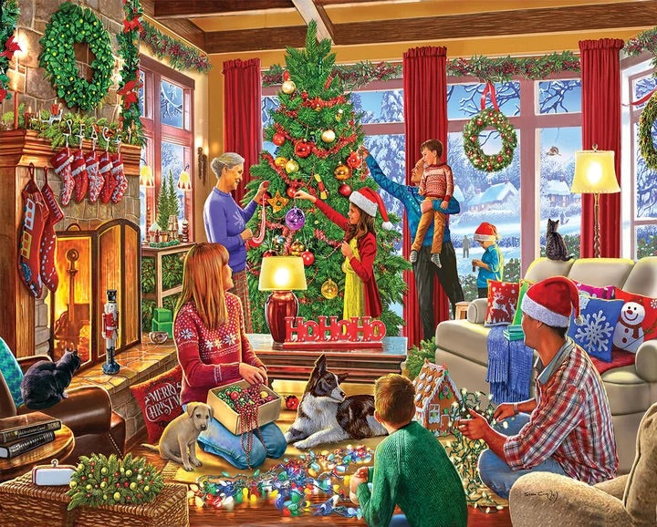 Decorating the Tree 1000 pc Puzzle