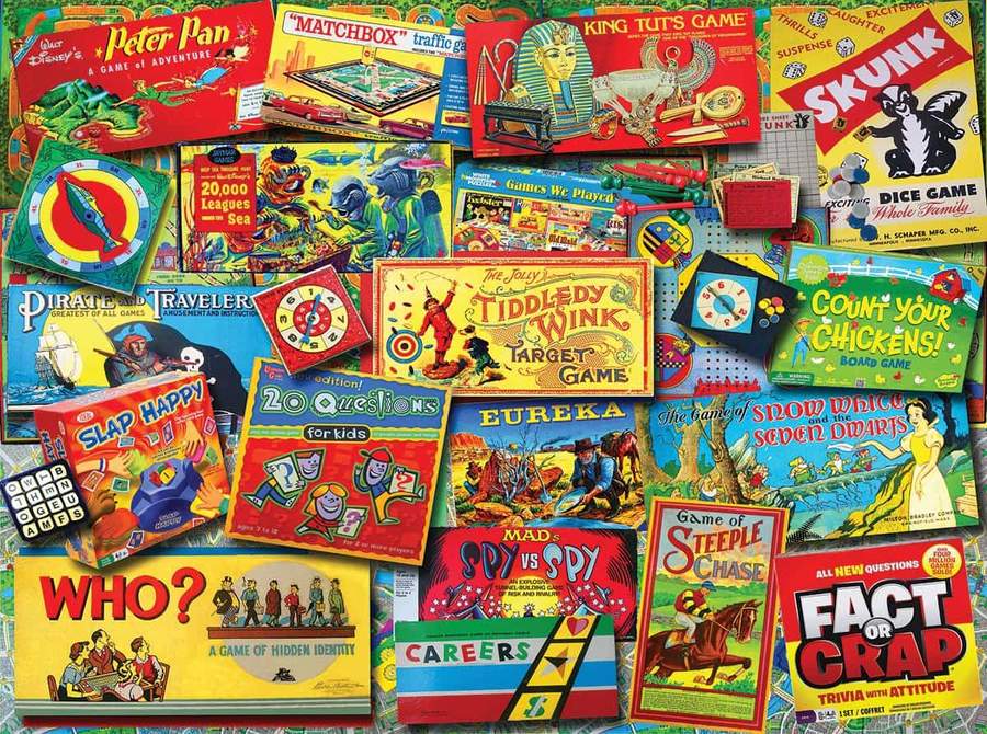 Family Game Night 500 pc Puzzle