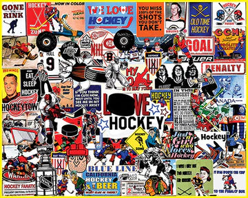 I Love Hockey  1000 pc Puzzle