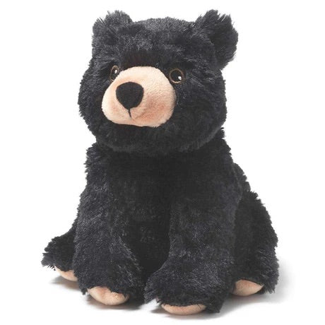 Black Bear Warmies lavender microwaveable plush toy