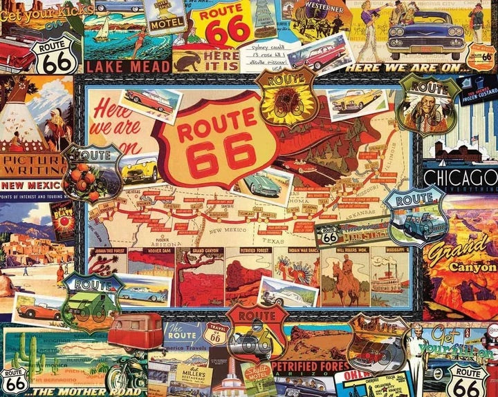 Route 66 1000 pc Puzzle
