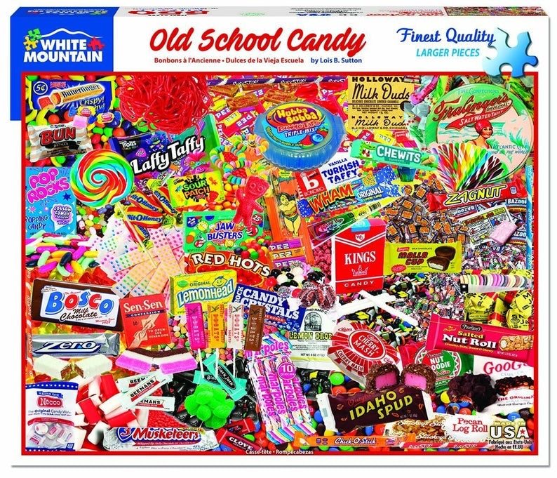 Puzzle Old School Candy 550pc
