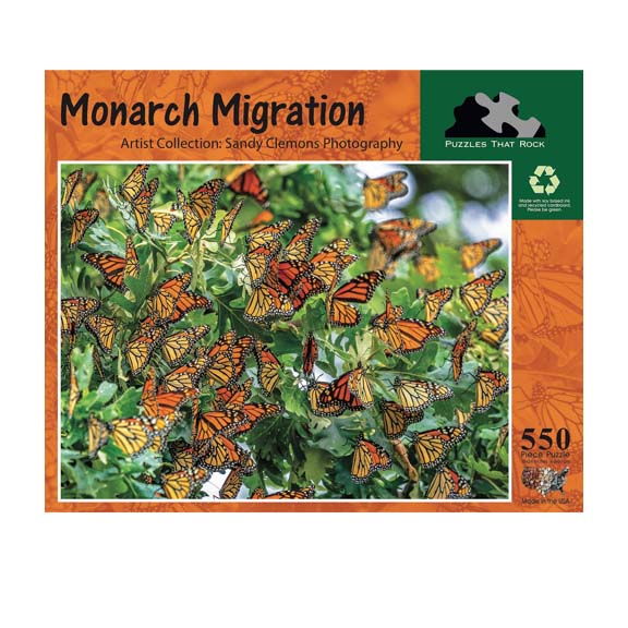 Michigan Monarch Migration 550 pc Puzzle
