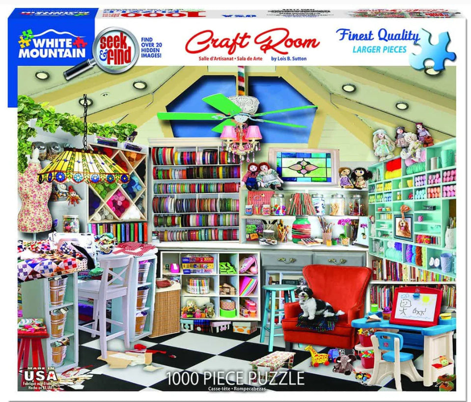 Craft Room 1000 pc Puzzle