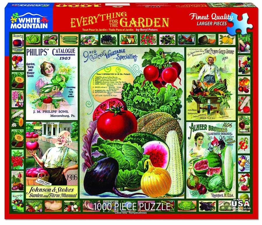 Puzzle Everything Garden 1000pc