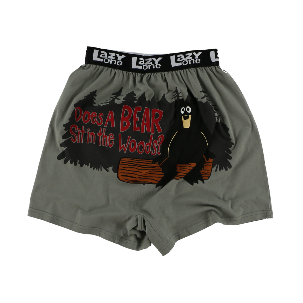 Does a bear Sit in the woods Men’s  Boxer LO