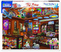 White Mountain Toy Shop 1000 pc Puzzle