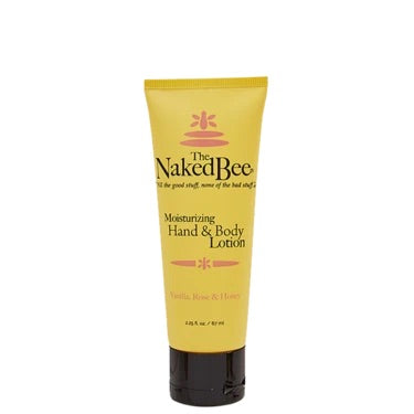 Naked Bee Vanilla, Rose & Honey Moisturizing Hand and Body Lotion