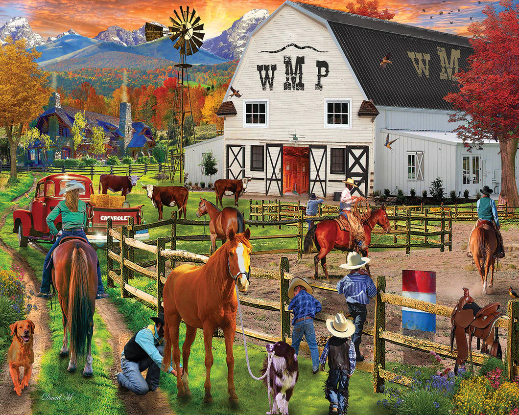 Dude Ranch 1000 pc Puzzle