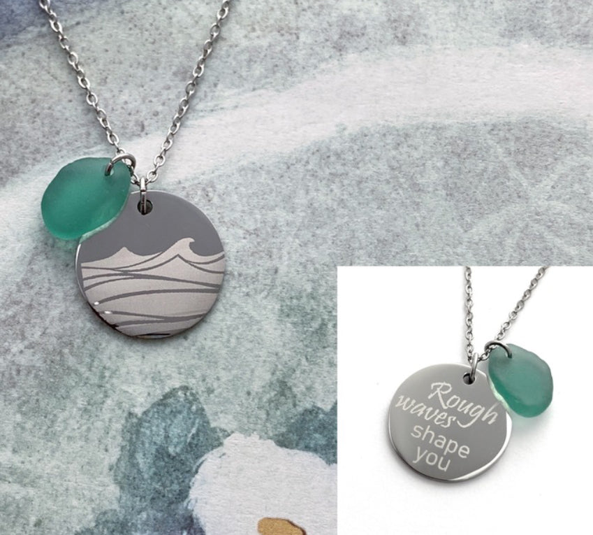 MCJ Rough Waves Necklace