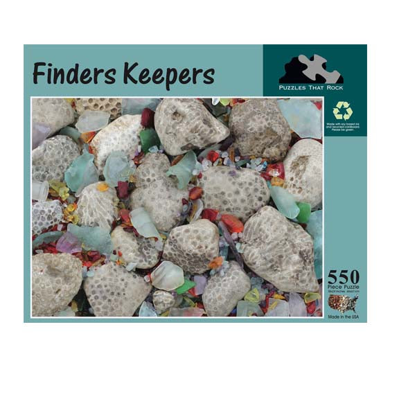 Michigan Finders Keepers 550 pc Puzzle