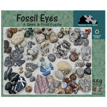 Load image into Gallery viewer, Michigan Fossil Eyes 550 pc Puzzle
