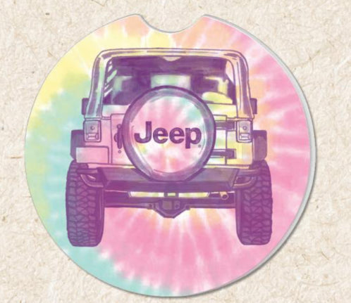 Jeep Pink Car Coaster