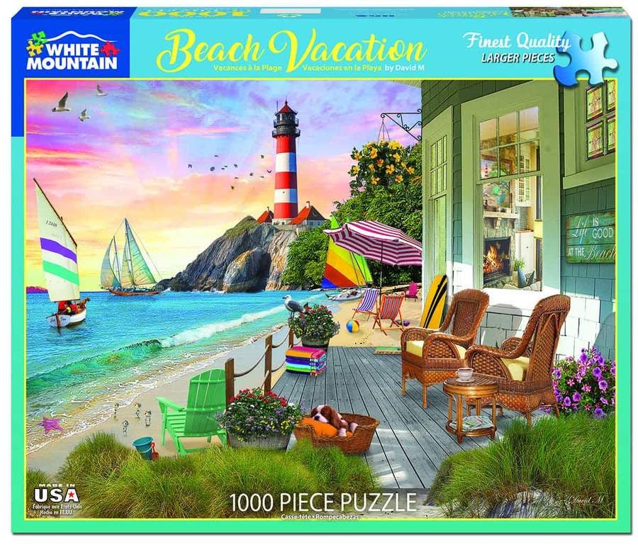 Beach Vacation 1000 pc Puzzle
