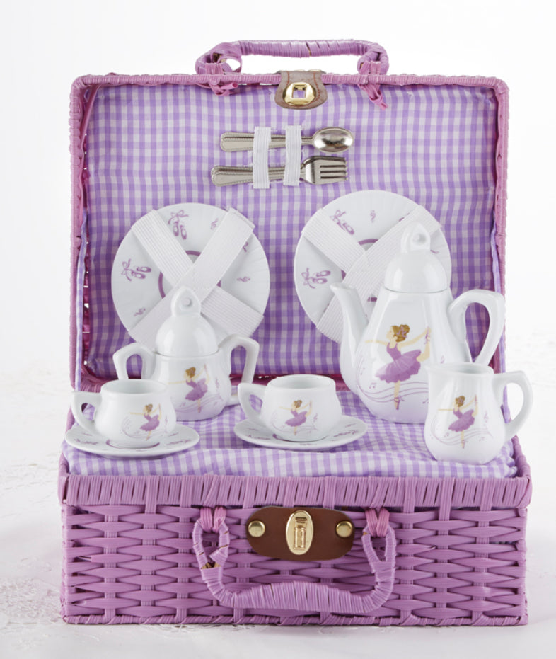 Tea Set Ballerina Purple