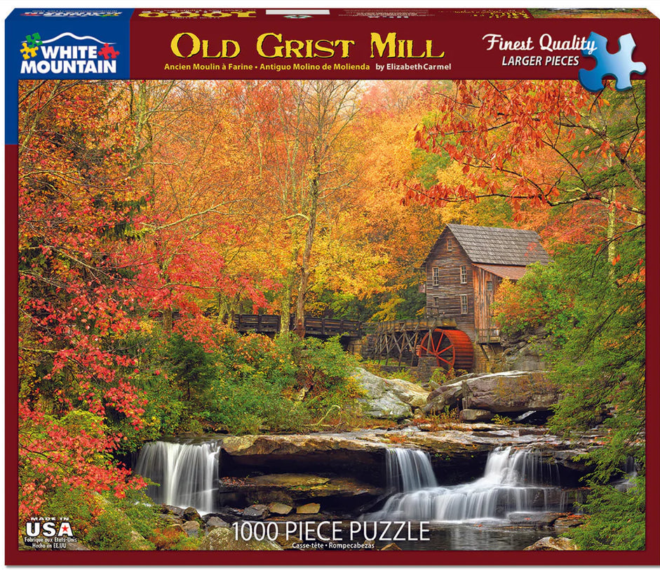 Old Grist Mill  Puzzle 1000 pc