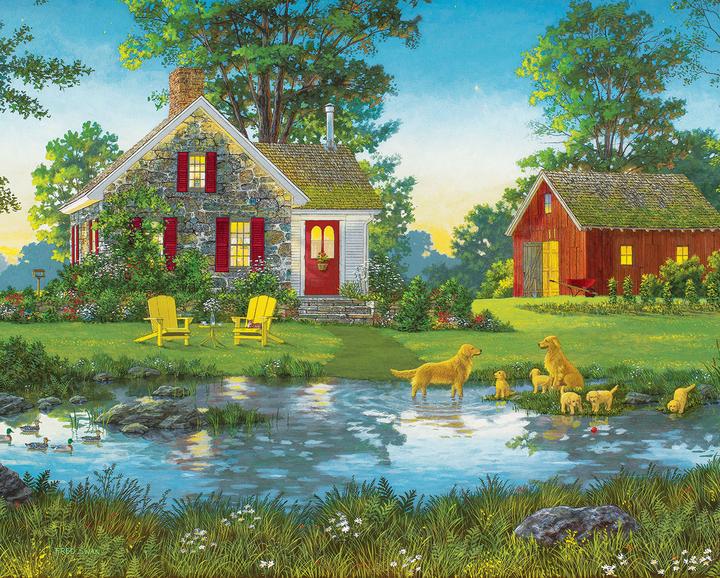 Summer Gold 1000 pc Puzzle