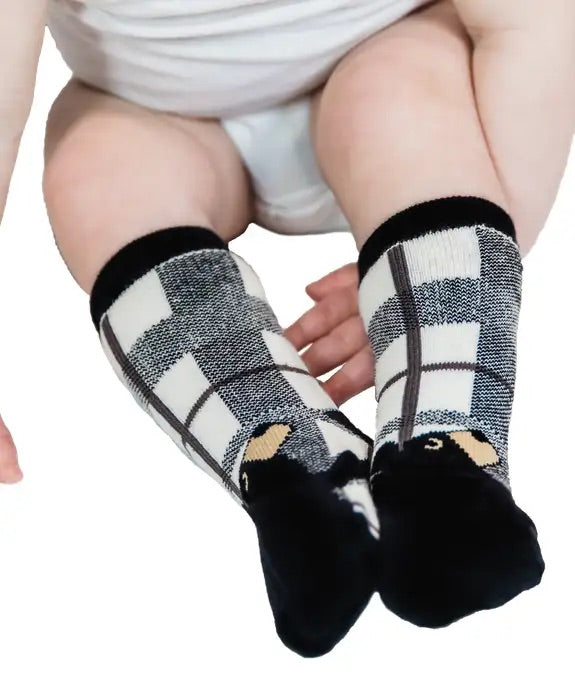 Baby Bear Hug sock LO