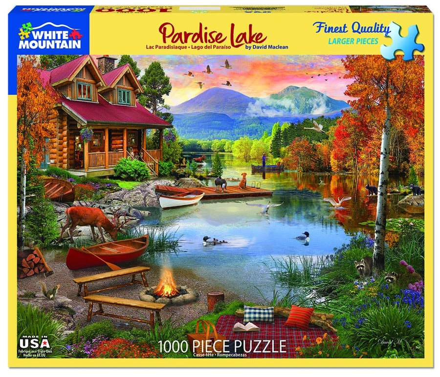 Puzzle Paradise Lake 1000pc